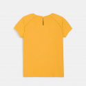 Okaidi T-shirt detail broderie anglaise blanc fille