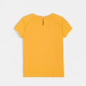 Okaidi T-shirt detail broderie anglaise blanc fille