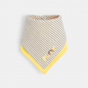 Obaibi Cheche raye motif singe gris bebe garcon