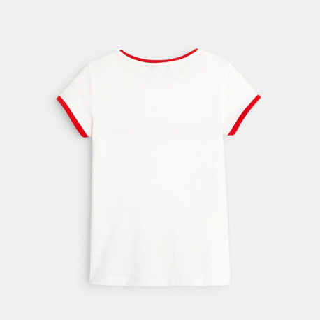 Okaidi T-shirt a message Aventure jaune fille