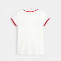 Okaidi T-shirt a message Aventure jaune fille