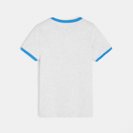 Okaidi T-shirt a message jaune garcon