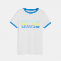 Okaidi T-shirt a message jaune garcon