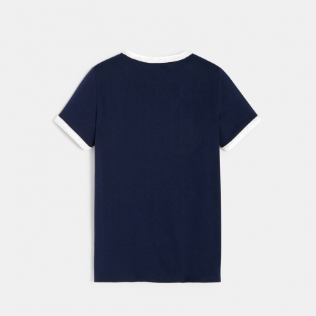 Okaidi T-shirt a message jaune garcon