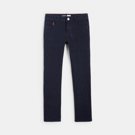 Okaidi Pantalon slim bi-stretch vert garcon