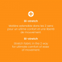 Okaidi Pantalon slim bi-stretch vert garcon
