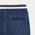 Obaibi Pantalon maille cotelee uni jaune bebe garcon
