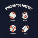 Okaidi Μπλούζα αθλητική με μήνυμα  «What do you prefer»