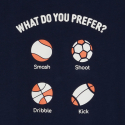 Okaidi Μπλούζα αθλητική με μήνυμα  «What do you prefer»