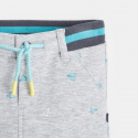 Obaibi Pantalon maille cotelee uni jaune bebe garcon