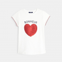 Okaidi T-shirt a sequins magiques