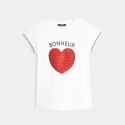 Okaidi T-shirt a sequins magiques
