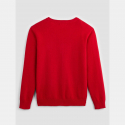 Okaidi Gilet fin col V rouge garcon
