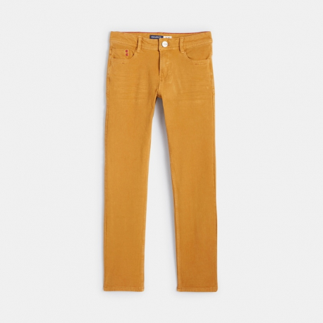 Okaidi Pantalon slim bi-stretch vert garcon