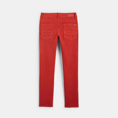 Okaidi Pantalon slim bi-stretch vert garcon