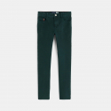 Okaidi Pantalon slim bi-stretch vert garcon