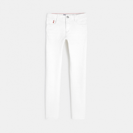 Okaidi Pantalon slim bi-stretch vert garcon