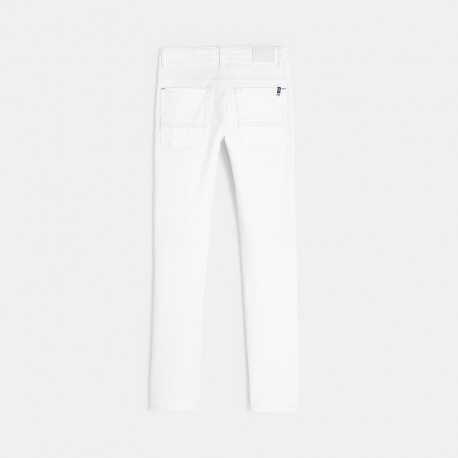 Okaidi Pantalon slim bi-stretch vert garcon