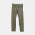 Okaidi Pantalon slim bi-stretch vert garcon