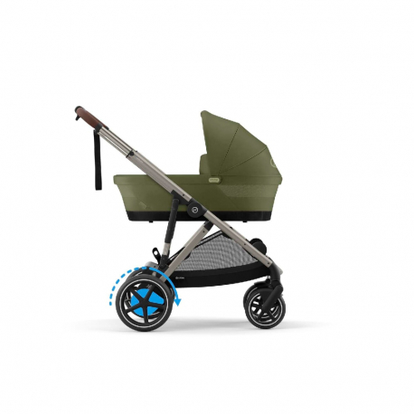 Καρότσι Cybex Gold eGazelle S Taupe - Moss Green