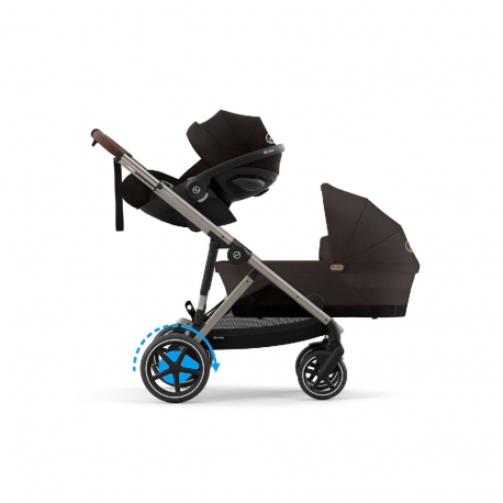 Καρότσι Cybex Gold eGazelle S Taupe - Chocolate Brown