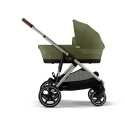 Καρότσι Cybex Gold Gazelle S Taupe - Moss Green