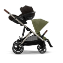 Καρότσι Cybex Gold Gazelle S Taupe - Moss Green