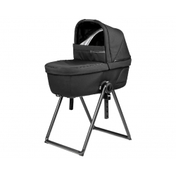Port-bebe Peg Perego Culla Belvedere True Black και βάση στήριξης Home Stand