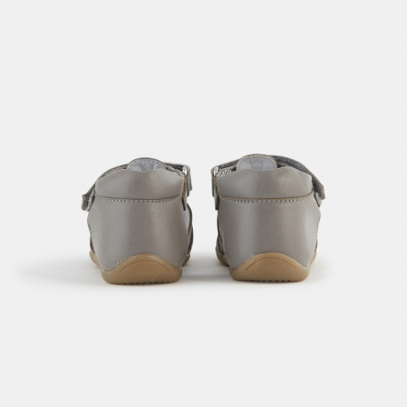 Obaibi Sandales cuir multibrides
