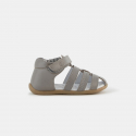 Obaibi Sandales cuir multibrides