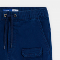 Okaidi Bermuda cargo en toile bleu marine Garcon