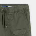 Okaidi Bermuda cargo en toile bleu marine Garcon
