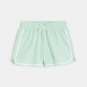 Okaidi Short en molleton vert pastel Fille