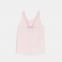 Okaidi Debardeur motifs imprimes et sequins rose pastel Fille