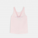 Okaidi Debardeur motifs imprimes et sequins rose pastel Fille