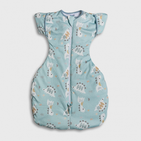 Υπνόσακος Tender Swaddle Arms Up Transition Dino 0.5 Tog