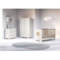 Βρεφικό Κρεβάτι Casababy Stars Ecru/Cappuccino