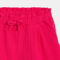 Okaidi Short souple en jersey fantaisie bleu marine Fille