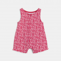 Obaibi Combi courte fleurie rose bebe fille