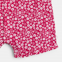 Obaibi Combi courte fleurie rose bebe fille