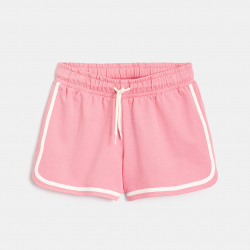 Okaidi Short en molleton rose bonbon Fille