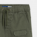Okaidi Bermuda cargo en toile bleu marine Garcon