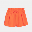 Okaidi Short souple en jersey fantaisie bleu marine Fille
