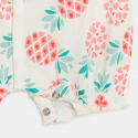 Okaidi Combi courte ananas orange bebe fille