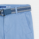 Okaidi Bermuda chino ceinture beige Garcon