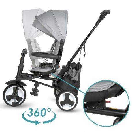 Τρίκυκλο ποδήλατο Coccolle Spectra Plus Neutral Grey