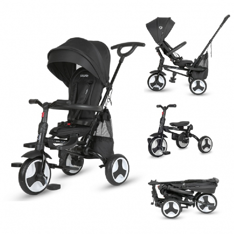 Τρίκυκλο ποδήλατο Coccolle Spectra Plus Jet Black