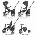 Τρίκυκλο ποδήλατο Coccolle Spectra Plus Jet Black