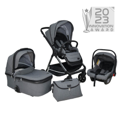 Σύστημα μεταφοράς Bebe Stars Nammas 3in1 Grey