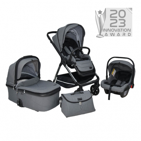 Σύστημα μεταφοράς Bebe Stars Nammas 3in1 Grey